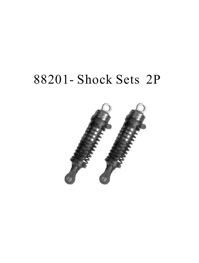 RADIOKONTROL - RK Shock sets (2 pc)