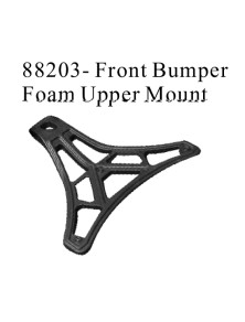 RADIOKONTROL - RK Front bumper foam upper mount