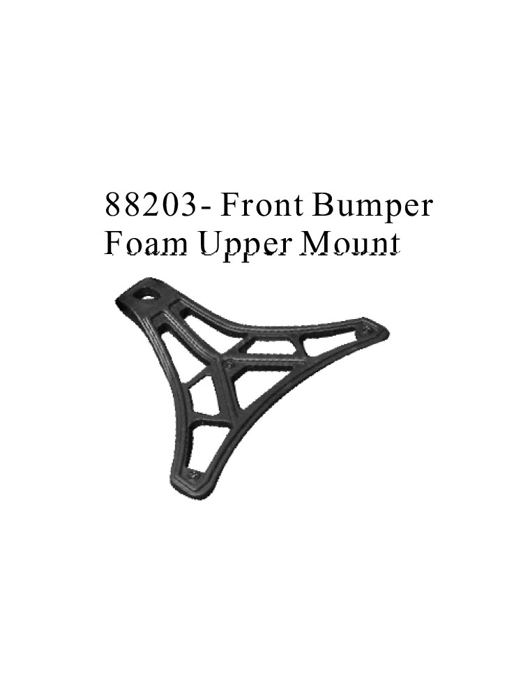 RADIOKONTROL - RK Front bumper foam upper mount