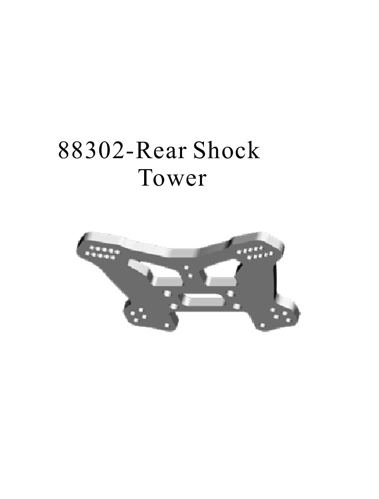 RADIOKONTROL - RKO REAR SHOCK TOWER