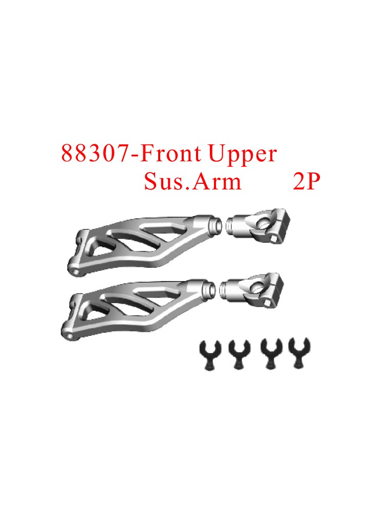 RADIOKONTROL - RK Front Upper Susp. Arm (2 P.)