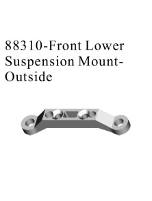 RADIOKONTROL - RK Front Lower Suspension Mount-outside