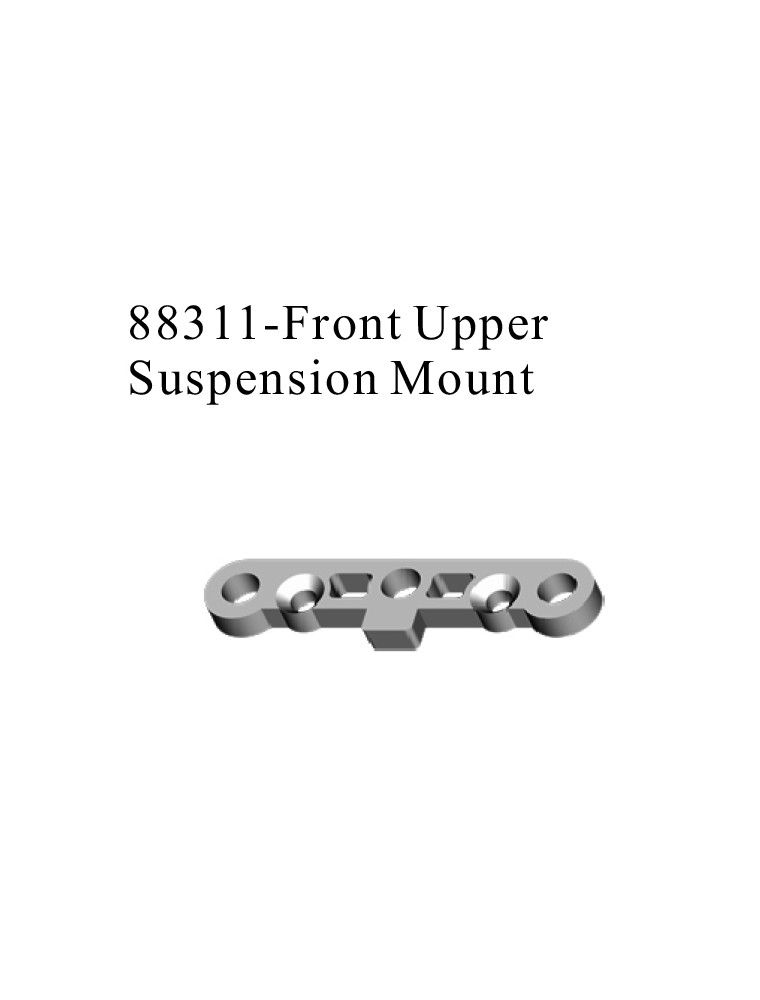 RADIOKONTROL - RKO FRONT UPPER SUSPENSION MOUNT