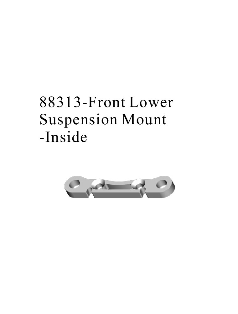 RADIOKONTROL - RKO FRONT LOWER SUSPENSION MOUNT-INSIDE