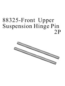 RADIOKONTROL - RKO FRONT UPPER SUSPENSION HINGE PIN 4x43mm