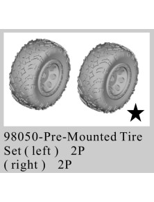 RADIOKONTROL - RK Wheels complete (2 pc)