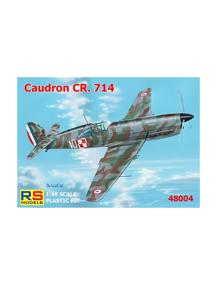 RS MODELS - 1/48 Caudron CR.714 C-1 (5 decal v. for France, Luftwaffe, Finland)