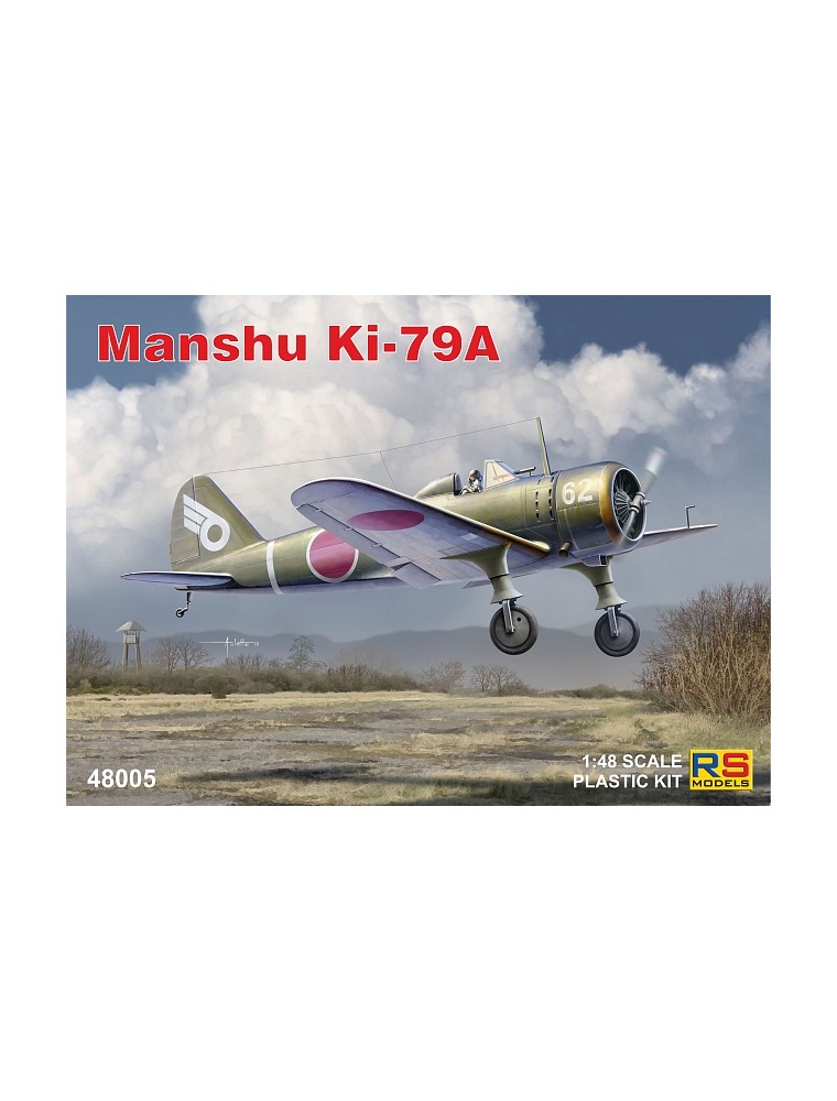 RS MODELS - 1/48 Manshu Ki-79 A Shimbu-tai (3 decal v. for Japan, Indonesia)