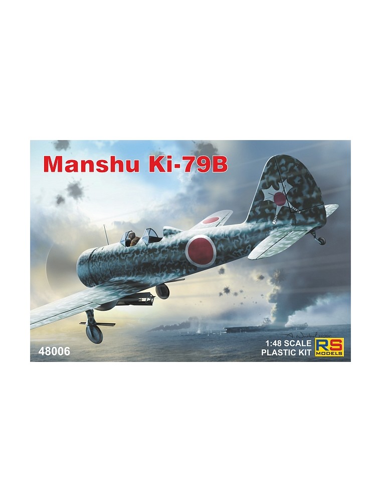 RS MODELS - 1/48 Manshu Ki-79 B Trainer (3 decal v. for Japan, Indonesia)