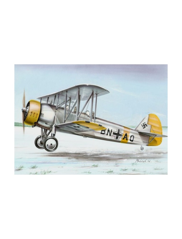 RS MODELS - 1/72 Praga E-241 Luftwaffe (3 decal v. for Luftwaffe) Resin parts