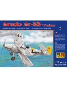 RS MODELS - 1/72 Arado 66 Trainer Luftwaffe (3 decal v. for Luftwaffe)