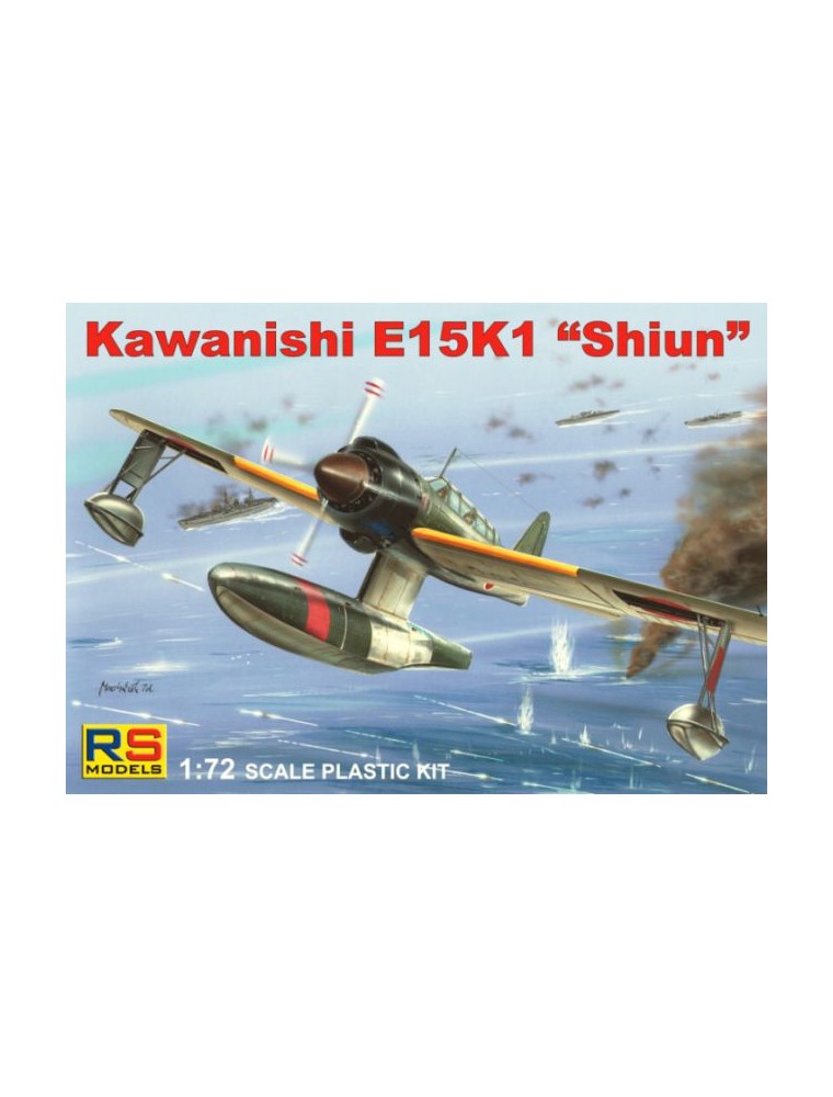 RS MODELS - 1/72 Kawanishi E15 K (3 decal v. for Japan)