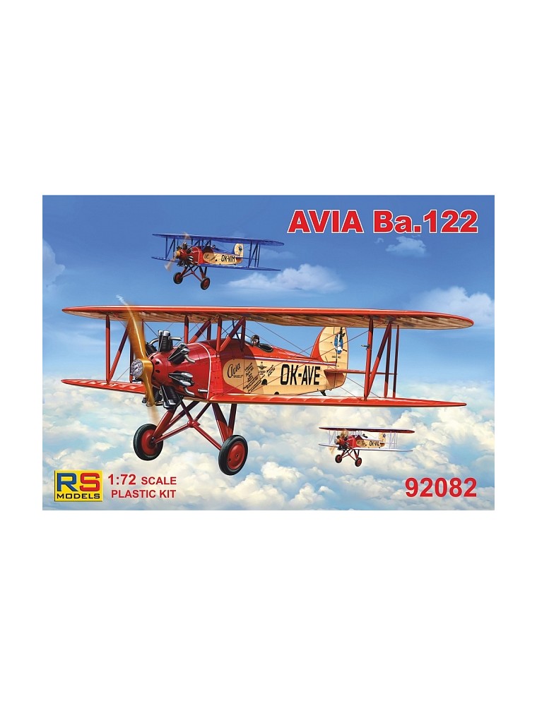 RS MODELS - 1/72 Avia B-122 3 decal v. for Czech