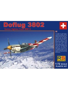 RS MODELS - 1/72 Doflug D-3802/D-3803 (3 decal v. for Switzerland)