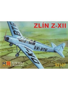 RS MODELS - 1/72 Zlin XII¶ÿ (5 decal v. for Luftwaffe, Czechslovakia, France)