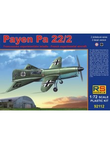 RS MODELS - 1/72 Payen Pa.22 (2 decal v. for Luftwaffe, France)