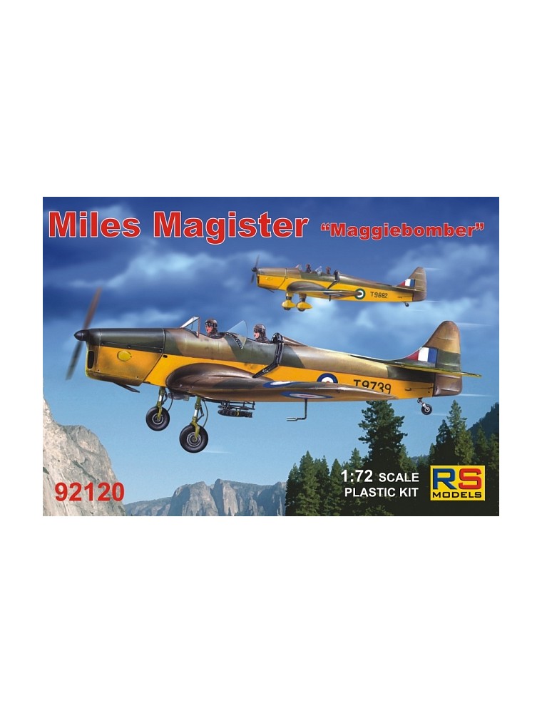 RS MODELS - 1/72 Miles Magister¶ÿ"Maggiebomber" (4 decal v. for GB, Estonia, Australia) Photoetched Parts