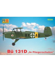 RS MODELS - 1/72 Bucker Bu-131 D (5. decal v. for Luftwaffe, Hungary) Photoetched Parts