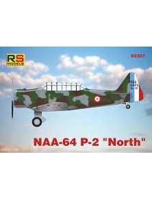 RS MODELS - 1/72 NAA-64 P-2 "North" (5 decal v. for France, Luftwaffe)