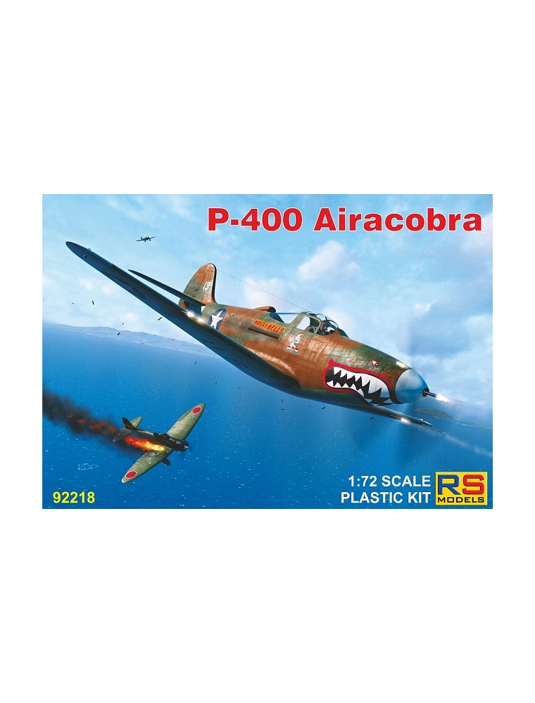 RS MODELS - 1/72 P-400 Airacobra (6 decal v. for USA, USSR) Resin parts