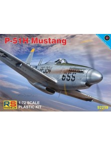 RS MODELS - 1/72 P-51H Mustang (4 decal v. for USA, GB)