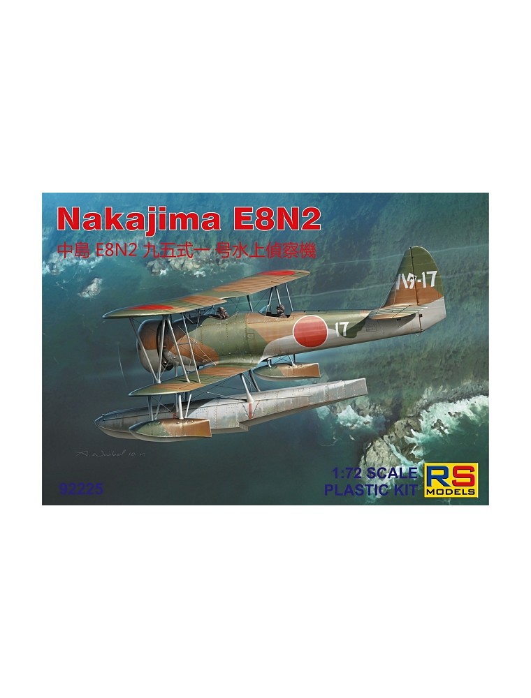 RS MODELS - 1/72 Nakajima E8N2 (4 decal v. for Japan, Thailand) Photoetched Parts