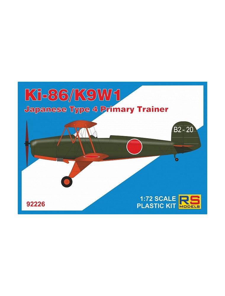 RS MODELS - 1/72 Kosukai Ki-86 (4 decal v. for Japan, China, Great Britain) Photoetched Parts