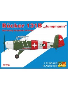 RS MODELS - 1/72 Bucker Bu-131 B (5 decal v. for Switz, Bulgaria, Luftw., Spain, Finland) Photoetched Parts