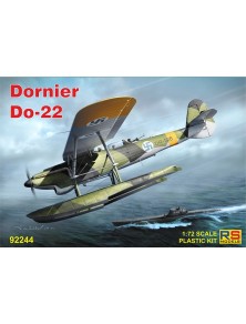 RS MODELS - 1/72 Dornier 22 (4 decal v. for Finland, Luftwaffe, Latvia) Photoetched Parts