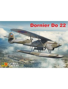 RS MODELS - 1/72 Dornier 22 (4 decal v. for Yugoslavia, Greece) Photoetched Parts