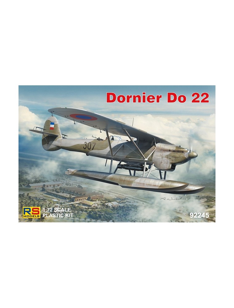 RS MODELS - 1/72 Dornier 22 (4 decal v. for Yugoslavia, Greece) Photoetched Parts