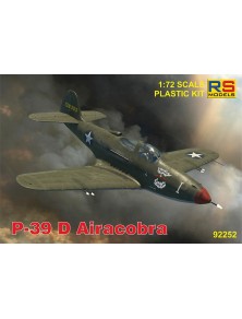 RS MODELS - 1/72 P-39 D/F/K Airacobra (6 decal v. for USA, USSR)