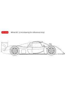 REVOSLOT - Toyota GT-One White Kit re-edition