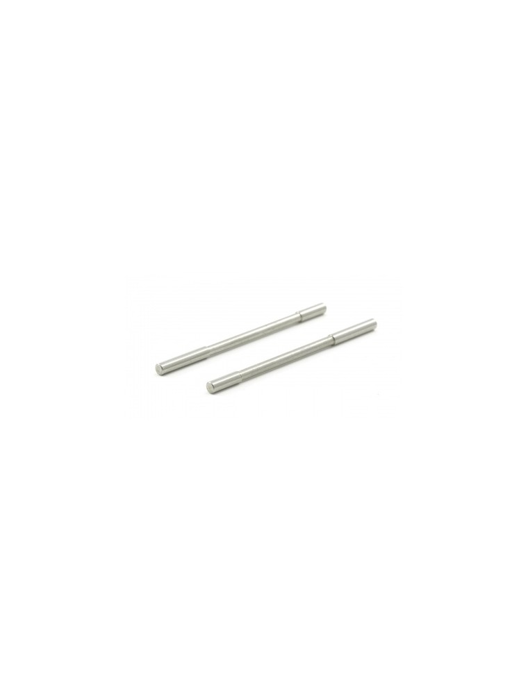 SCALEAUTO - 3/32" x 45mm. Rectified steel axle. Lightweight center area