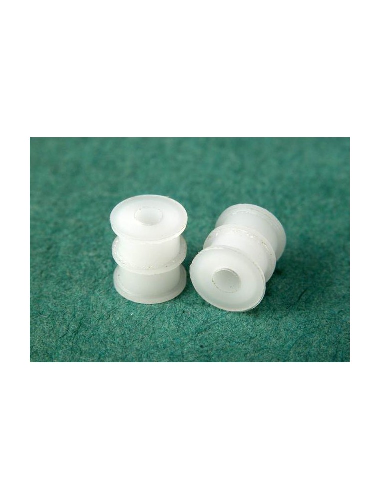 SCALEAUTO - Nylon bushing triple Flanged for 5mm. x 3/32