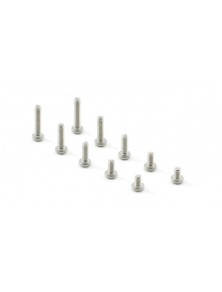 SCALEAUTO - Steel allen screw Sets M2x3,4,6,8,10mm mix sets