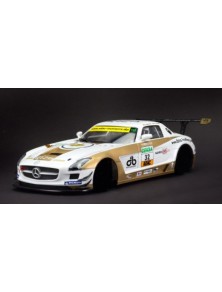 SCALEAUTO - Painted body: Mercedes SLS GT3 ADAC GT Masters 2011 n.32 Gize-SLS Team