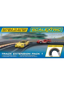 SCALEXTRIC - Track Extension Pack 1 - Racing Curve