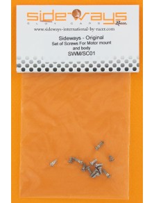 SIDEWAYS - Complete Original Screw Set (body and motor mount)