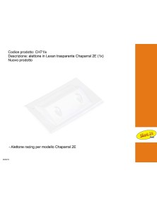 SLOT.IT - Alettone in Lexan per Chaparral 2E (2x)