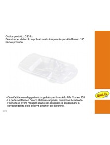 SLOT.IT - 155 V6 TI Polycarbonate Cockpit