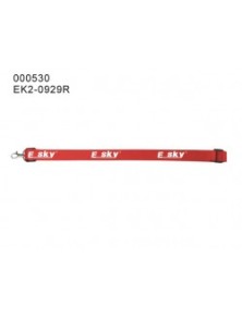 E SKY - hanging strip (red)