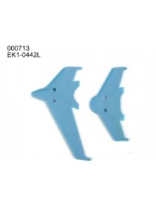 E SKY - Vertical and horizontal tail blade set(blue)