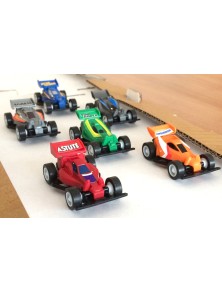 TAMIYA - Miniauto a retrocarica proporzionale di colore verde