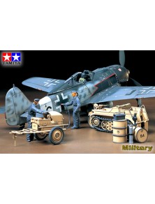 TAMIYA - 1/48 German Aircraft Power Supply Unit & Kettenkraftrad