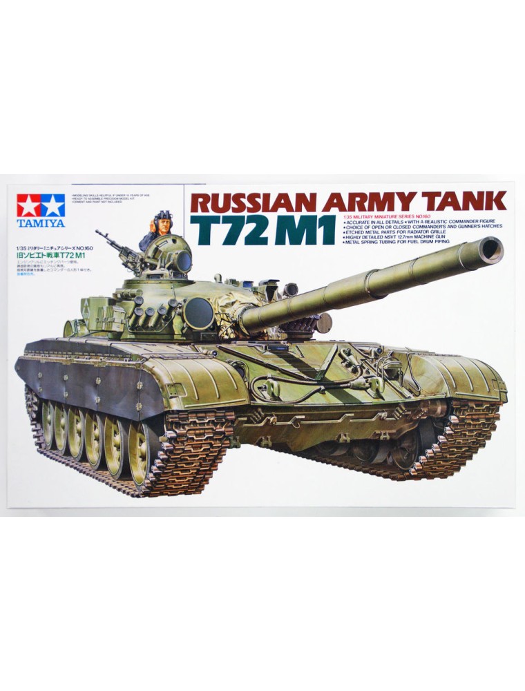 TAMIYA - 1/35 Russian Army Tank T72M1