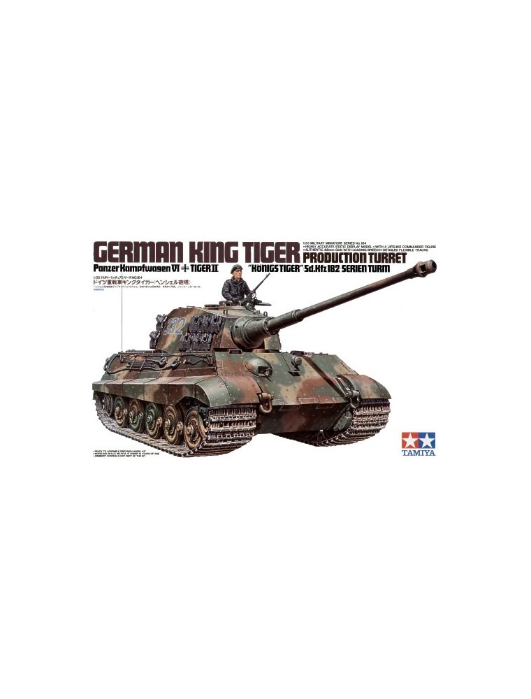 TAMIYA - 1/35 German King Tiger Production Turret