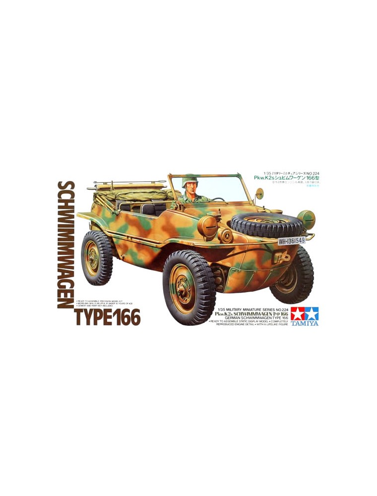 TAMIYA - 1/35 German Schwimmwagen Type 166