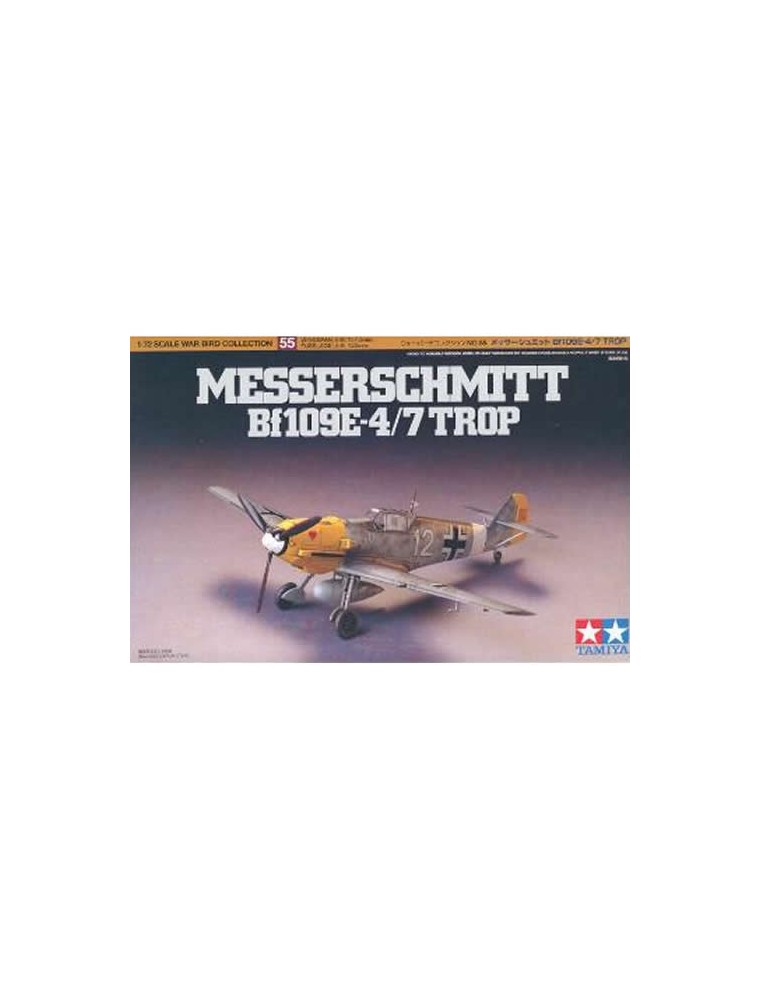 TAMIYA - 1/72 Messerschmitt Bf109E-4/7 TROP