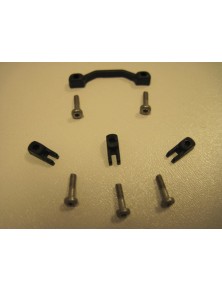 THUNDERSLOT - pods for motor mount/chassis kit (4 pods, 5 torx screw 1.8 x 8 mm)